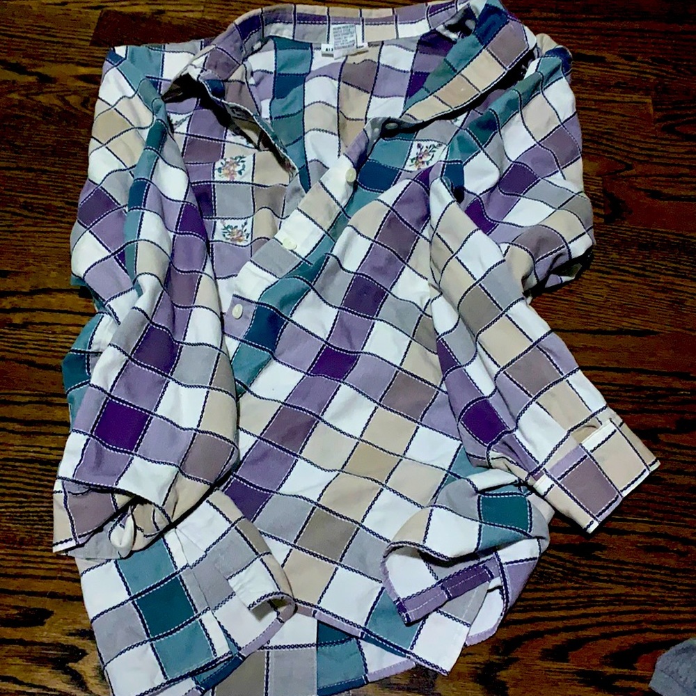 Floral flannel!